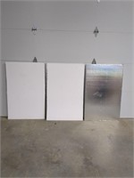 3 pieces styrofoam 48" x 31" x 1 " thick