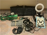 Wired Dell Keyboard & 4 Wired Mouses & Video