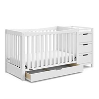 Graco Remi 4-In-1 Convertible Crib & Changer With