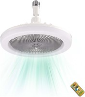 shyliey Low Profile Ceiling Fan Light with Remote