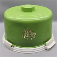 MCM AVOCADO GREEN LOOKLIFT CAKE COVER KEEPER