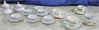 Seyei small china set & variety of cups & saucers
