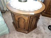 MCM OCTAGON END TABLE