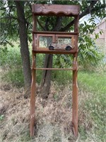 Wooden Bathroom Shelf