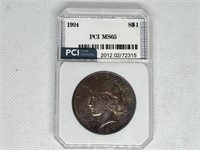 1924 Peace Silver Dollar MS65