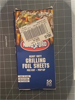 Kingsford Heavy Duty Grilling Foil Sheets - 50 Ct