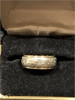 Decorated Ring Marked 14K 7.5g