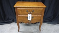 FRENCH MAPLE NIGHTSTAND BY ETHAN ALLEN