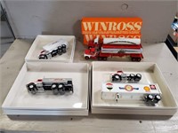(5) Die-Cast Winross Trucks