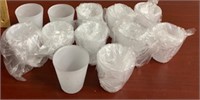 12 Frosted Shot Glasses-New/Unused