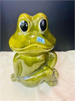 Vintage Neil The Frog Anthropomorphic Cookie Jar
