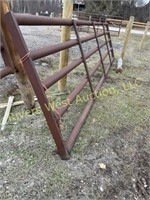 Heavy duty metal gate 190"  long