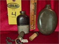 Small Civil War Canteens & Canteen Topper