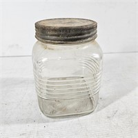 Vintage Jar with Lid