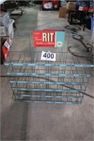 Vintage Rit Dyes Metal Wire Rack(R1)