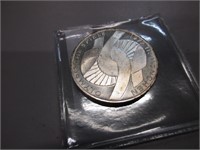 1972 German Olympic silver coin