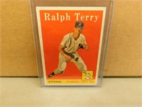 1958 Topps Ralph Terry #169 Baseball Card