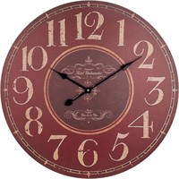 BEW Large Wall Clock  Farmhouse Clock for Living