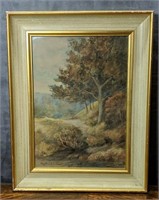Winfield L. Scott Watercolor Landscape -Signed