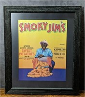 Framed Smoky Jim's Sweet Potatoes Print