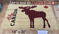 18" x 30" Canadian Moose Mat