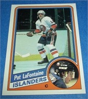 Pat LaFontaine rookie card 1984 topps