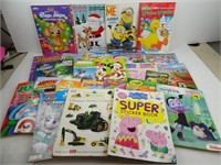 Huge Lot of Childrens Activity & Coloring Books -