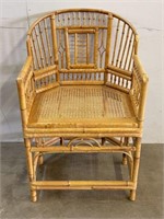 Rattan Side Chair w/ Cane Seat