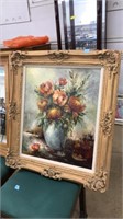 SIGNED 'DUFY' OIL ON CANVAS STILL LIFE ORNATE FRAM