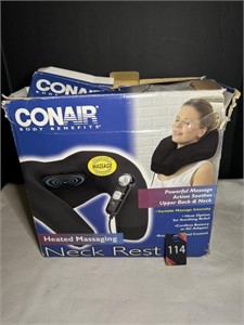Conair Heated Massaging Neck Rest
