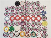 53 Cruise, Foreign And Advertising Casino Chips
