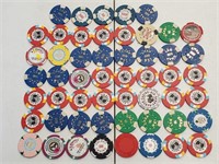 53 Cruise, Foreign And Advertising Casino Chips