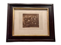 Framed Photo of 1866 French Doctors