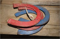 Set Of 4 Throwing Horse Shoes