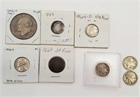 Group of 8 Coins