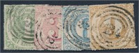 GERMANY THURNS & TAXIS #56-59 USED FINE
