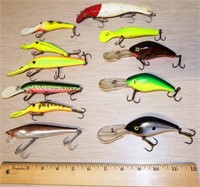 (11) Fishing Lures - Shadling - Crank Baits