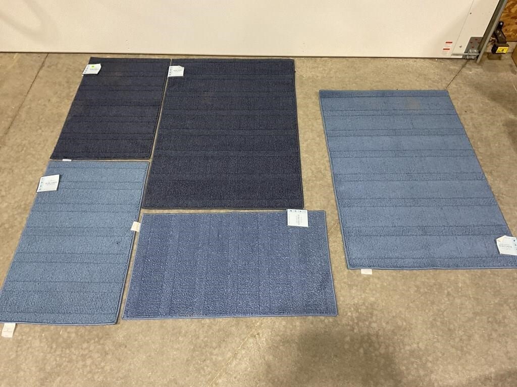 LOT OF ASSORTED RUGS - NEW WITH TAGS