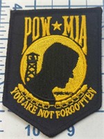 USA made iron-on military patch