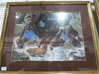 Teddy Bear Picnic Print 31" x 25"