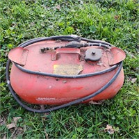 3 Gallon Metal Marine Gas Tank & hose