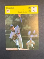 1979 Sandy Koufax Los Angeles Dodgers Sportscaster