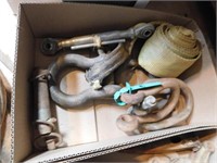 Clevis, Tow rope, Pins