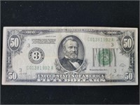 1928 $50 Federal Reserve FR-2100c