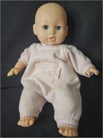 Vintage 12" Corolle Plastic Baby Doll