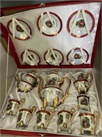 Appears to be a vintage tea set no name