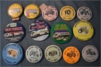 Toy Show Pin Backs