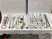 Costume Jewelry Incl.Necklaces, Earrings,