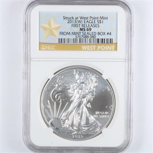 2013-(W) Silver Eagle NGC MS69