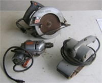 Drill, Sander and SKil Saw